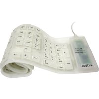 logilink-tastatur-usb-ps-2-flexibel-wasserfest-wei
