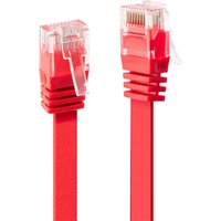 lindy-patchkabel-cat6-flachband-ungeschirmt-rot-3-00m