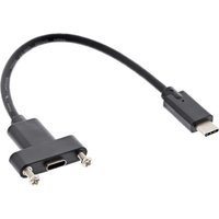 inline-usb-3-2-gen-2-adapterkabel-stecker-c-auf-einbaubuchse-c-020m